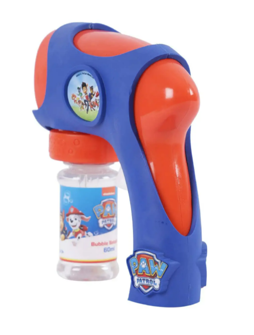 bubble paw red blue