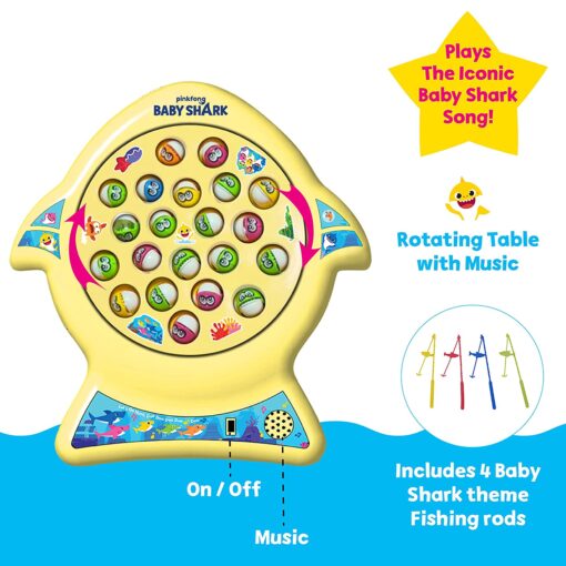 Pinkfong Baby Shark Musical Go Fish Game - Image 2