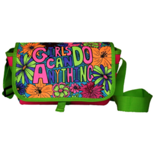 Mirada Color Your Own Girly Sling Purse