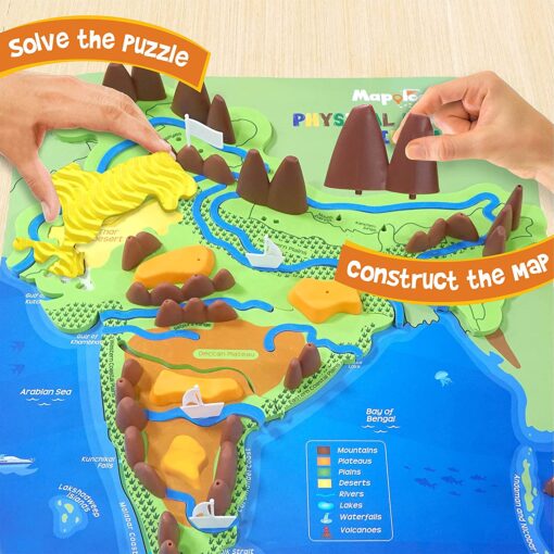 Imagimake Mapology Physical Feartures of India - Image 3
