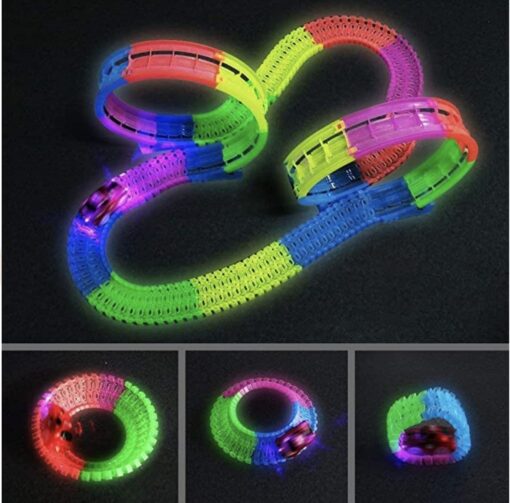 Kipa Glow Track 220 pcs with 1 car - Image 4