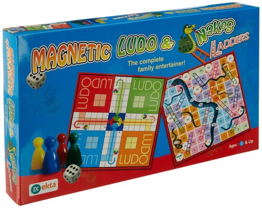 Ekta Magnetic Ludo & Snakes Ladders