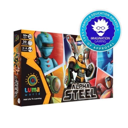 Luma World Alpha Steel STEM Strategy Board Game