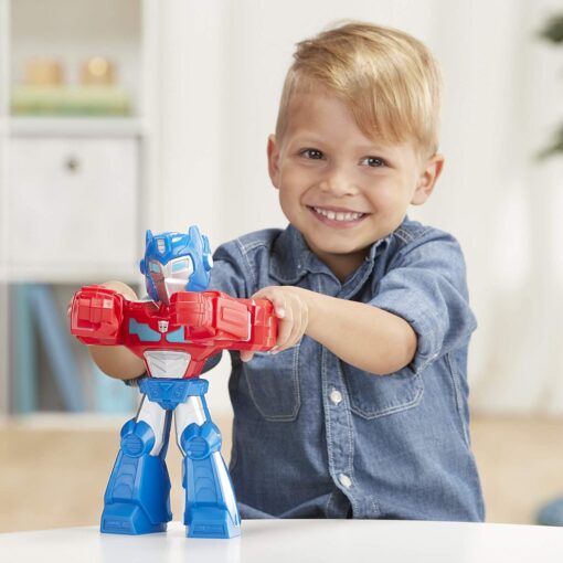Mega Mighties Optimus Prime -  Action Figure, Toys for Kids Age 3 and Up - Image 7
