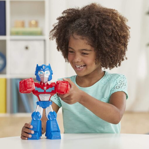 Mega Mighties Optimus Prime -  Action Figure, Toys for Kids Age 3 and Up - Image 8