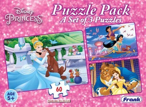 Frank Princess 3 in 1 Puzzle 60 Pcs - Image 5