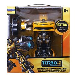 Changing Robot Car yellow - Remote controlled Transformer car