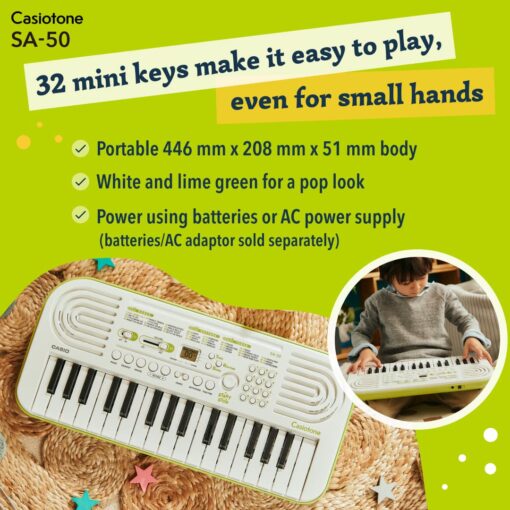 Casiotone Mini Keyboard SA-50 - Image 4