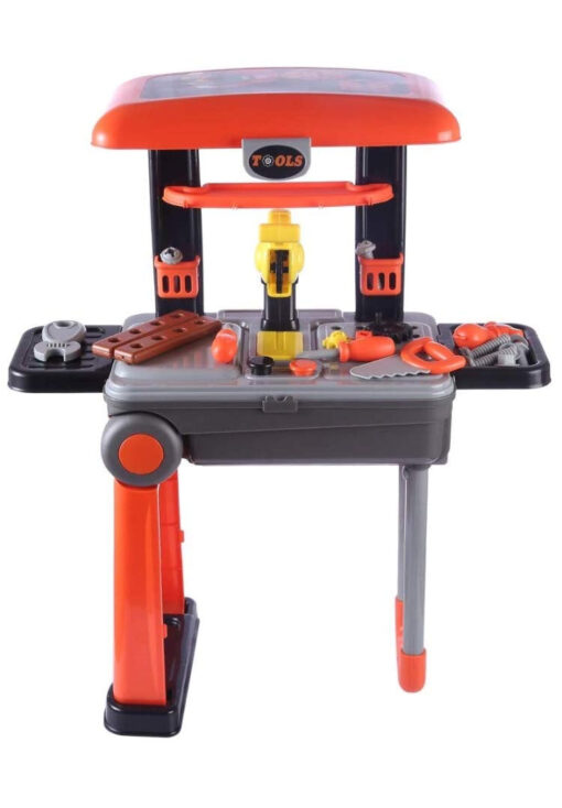Urban Tots Deluxe Tool Set for kids -  Funny Toy Set with Construction 2 in 1 Deluxe Tool Set for Children - Image 2