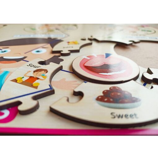 Five Senses Learning Puzzle – 12*18 inch - Image 2