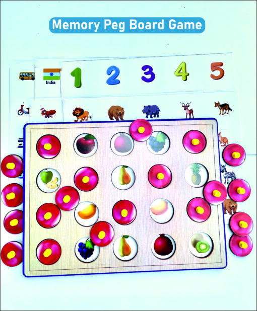 Clapjoy Wooden Memory Game for Kids - Memory Match Funny Block Board Game, Parent-Child Interaction Toy, Educational Intelligent Memory Booster Games Logic Brainteaser Toys for Boys and Girls Age 3+ - Image 3