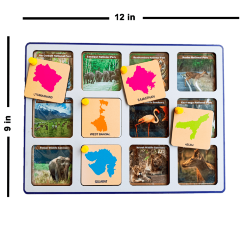 India Explore Activity game - Board Game with Activity Cards for Kids - Learning Game - Image 4