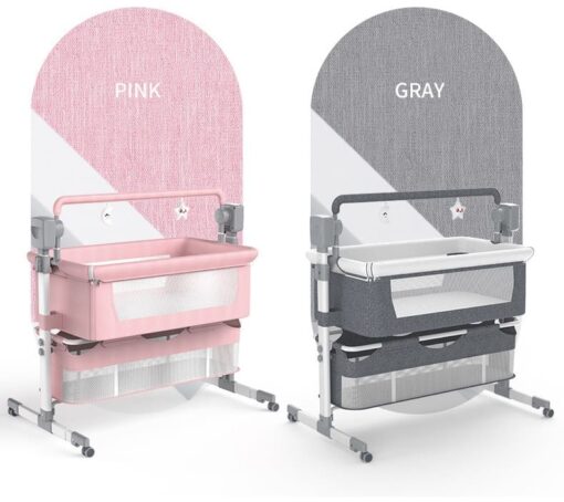 [Refurbished] StarAndDaisy Automatic Baby Cradle Swing Cot with Remote Control, Bluetooth and Music (Midnight Grey | EC01) - Image 4