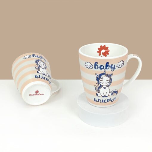 StarAndDaisy Coffee Mug Set of 2 | Dishwasher & Microwave Safe | Ceramic Bone China Cup to Gift to Best Friend | Ceramic Tea Coffee Milk Cups. (SND-MM-25) - Image 3