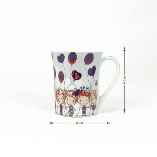 StarAndDaisy Coffee Mug Set of 2 | Dishwasher & Microwave Safe | Ceramic Bone China Cup to Gift to Best Friend | Ceramic Tea Coffee Milk Cups. (SND-MM-01) - Image 5