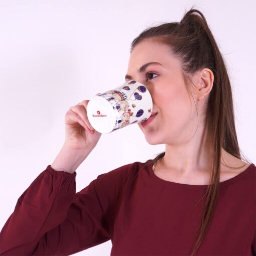 StarAndDaisy Coffee Mug Set of 2 | Dishwasher & Microwave Safe | Ceramic Bone China Cup to Gift to Best Friend | Ceramic Tea Coffee Milk Cups. (SND-MM-01) - Image 4