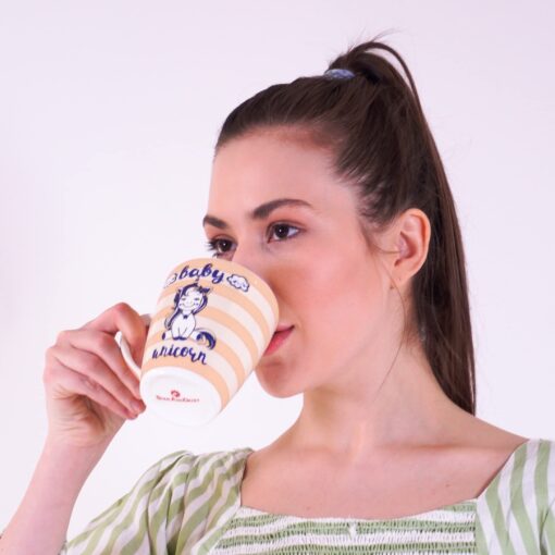 StarAndDaisy Coffee Mug Set of 2 | Dishwasher & Microwave Safe | Ceramic Bone China Cup to Gift to Best Friend | Ceramic Tea Coffee Milk Cups. (SND-MM-25) - Image 2