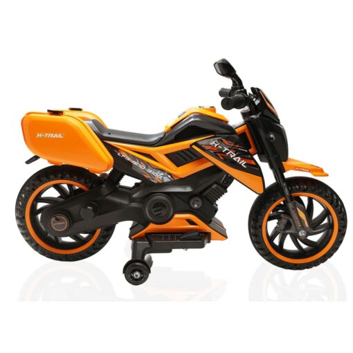 X-Trail Sports Electric Motor Bike 12v Rechargeable Battery Operated Motorcycle Ride on Bike-Ride on Kids- Kids to Drive Toy Bike Suitable for for Boys, Girls Age for 3-7 Years (Orange | LFB-BDQ8100) - Image 11