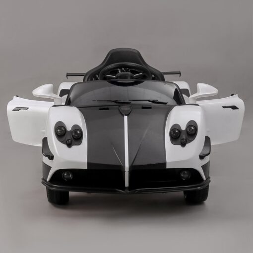 Battery Operated Ride On Car with Music & Lights (White | LFC-BDQ1589) - Image 2