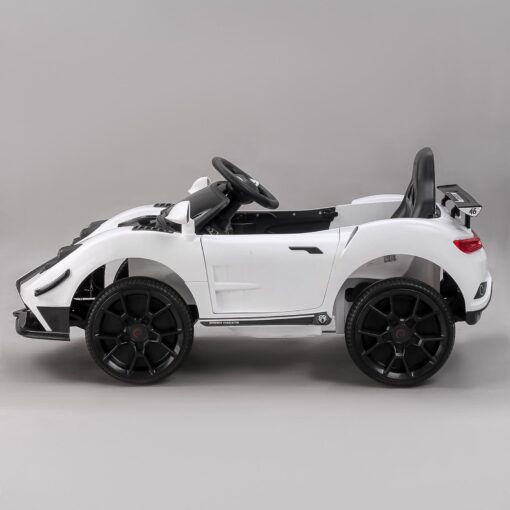 Battery Operated Ride On Car with Music & Lights (White | LFC-BDQ1589) - Image 4