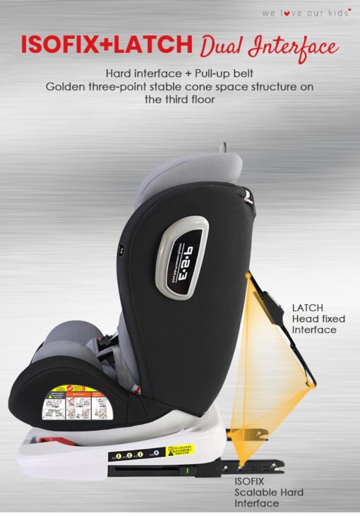 Baby Car Seat (Luxury Orange) - Image 14