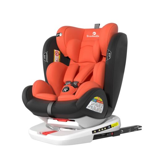 Baby Car Seat (Luxury Orange)