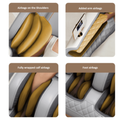 Airbags for soothing massage