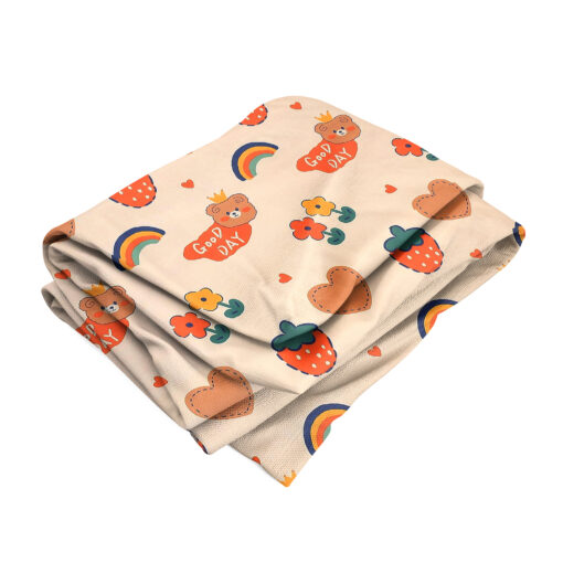 StarAndDaisy Baby Soft Breathable Cotton Crib Sheet - Mattress Sheets Set for Infants, Assorted Print, Pack Of 1 - W-127cm H-178cm - Image 24