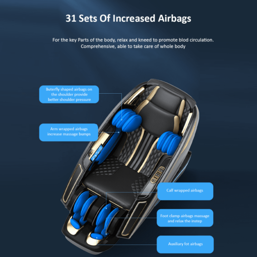 3D massage chair