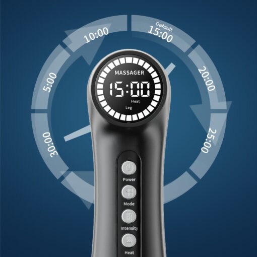 Electric Foot Massager - Folding Automatic Massager with Heat and Vibration (JB-707) - Image 6