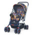 StarAndDaisy Sunrise Baby Stroller and Pram with Extended Mosquito Net and Ultra Soft Cushions & Reversible Handlebar (Vibrant Multicolor)