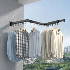 extendable wardrobe rail