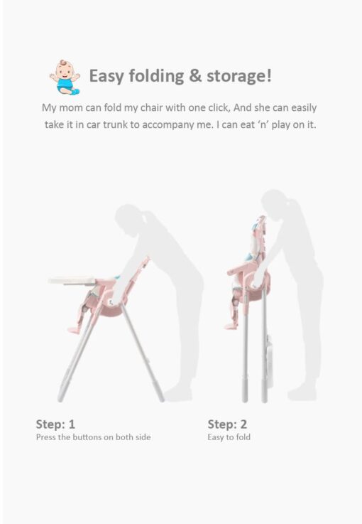 foldable baby high-chair