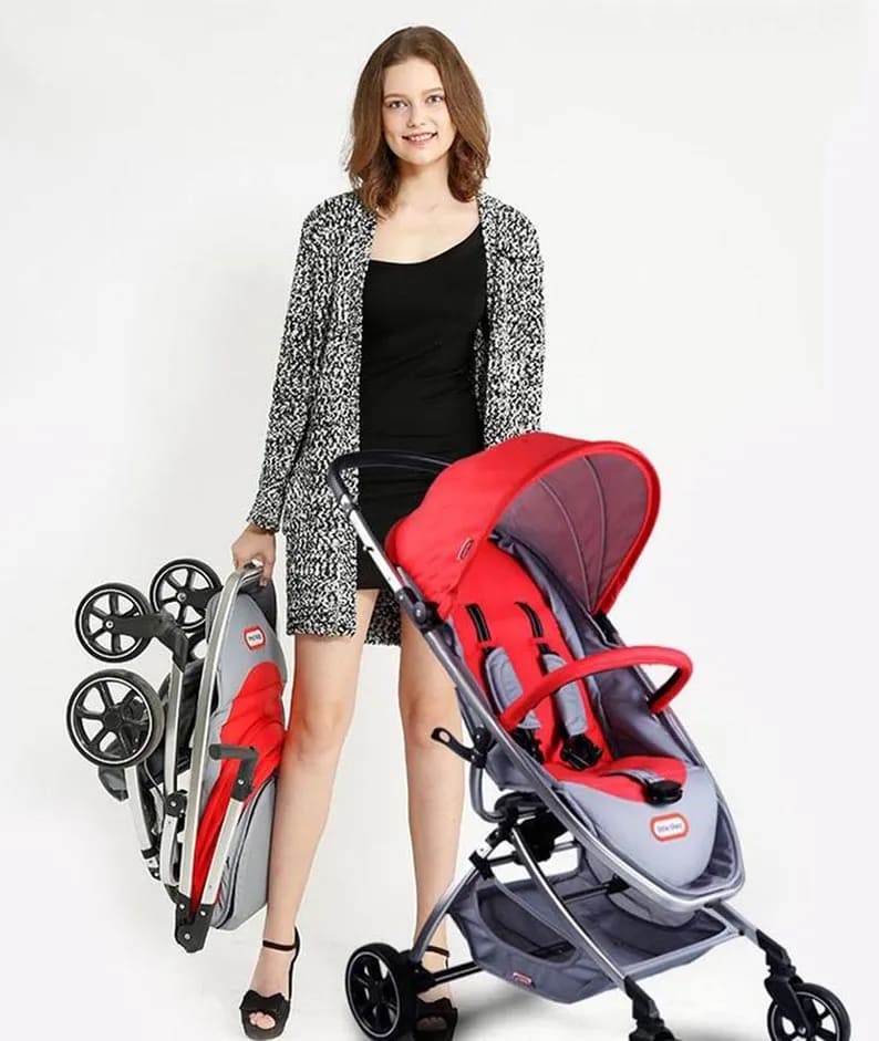 Travel-friendly Foldable Baby Stroller