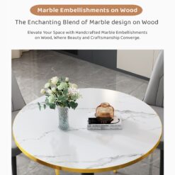 round coffee table