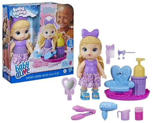Baby Alive Bubbly Salon Fun F5112 - Image 11