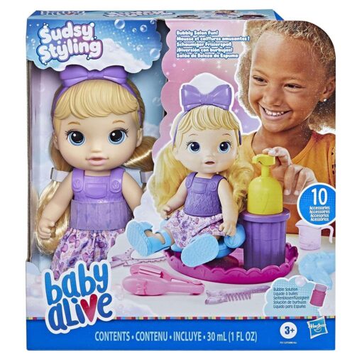 Baby Alive Bubbly Salon Fun F5112 - Image 2