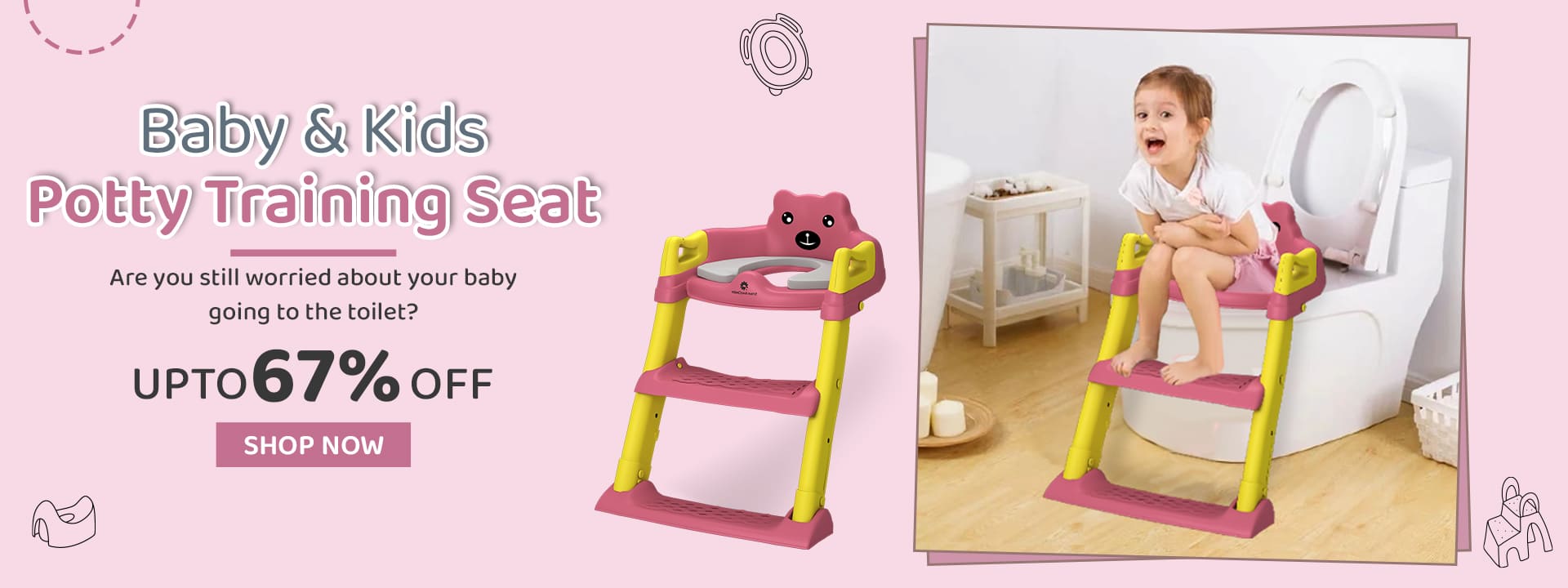 baby potty training seat