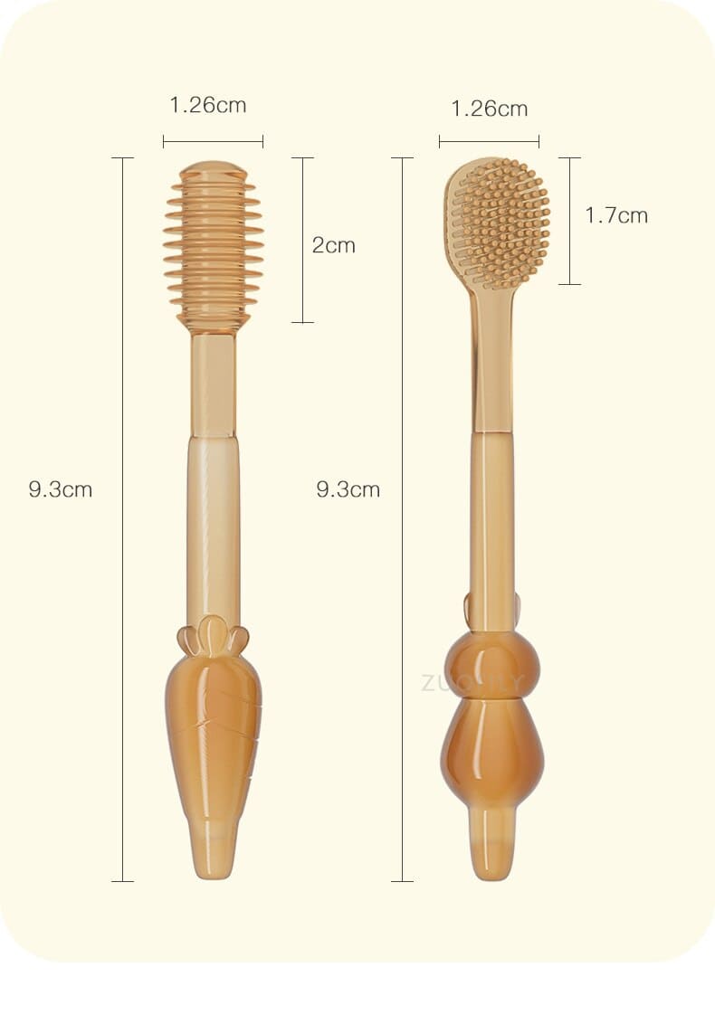 Baby Toothbrush And Tongue Cleaner