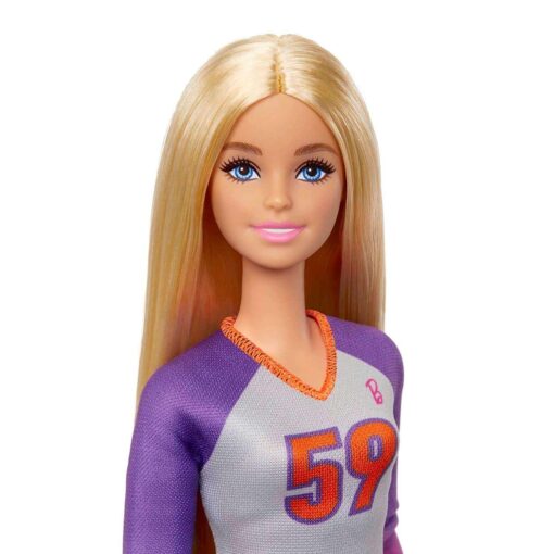 Barbie Made To Move Career Volleyball Player Doll HKT72 - Image 3