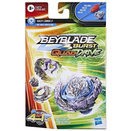 Beyblade Burst Quaddrive Guilty Luinor L7 F4073 - Image 3