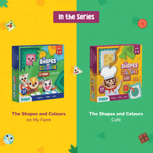 Playshifu Dabble The Shapes And Colours Cafe - Image 6