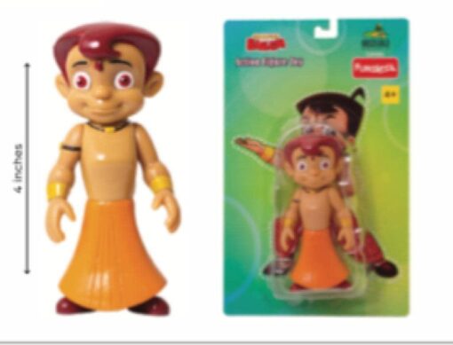 Chhota Bheem Action Figure Toy for Kids & Toddlers (4 inch)