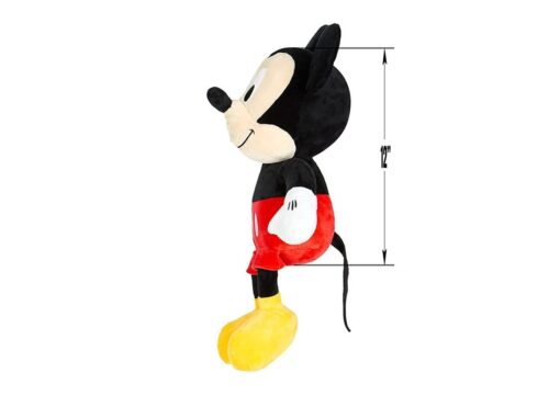 Disney Mickey Mouse Toys for Kids - Soft Toy Cartoon Character for Toddlers  -  12-inch Height Plush Boys and Girls - Image 6