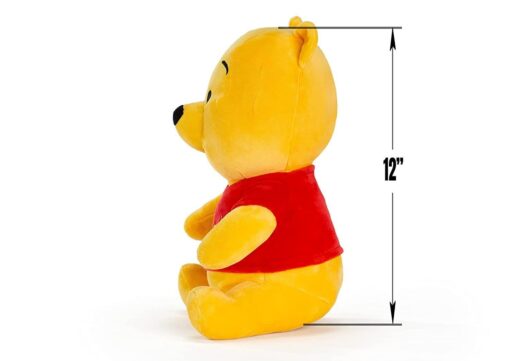 Disney Winnie the Pooh Toys for Kids - Cute Stuffed Pooh Cartoon Character  Soft Toy for Toddlers (12 Inch) 2 Years and Above - Image 6