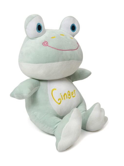 Mi Arcus Ginger Frog Soft Toy for Kids - Plush Cute  Long Size Animal Stuffed Frog Bunny Teddy Birthday Gift for Baby - Image 2