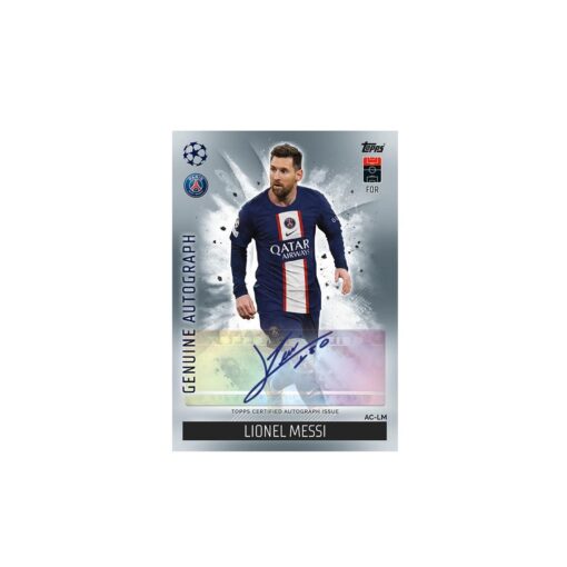 Topps Match Attax 2022-23, Blue Burst Mega Pack with Exclusive Neon Erling Haaland Card - Image 3