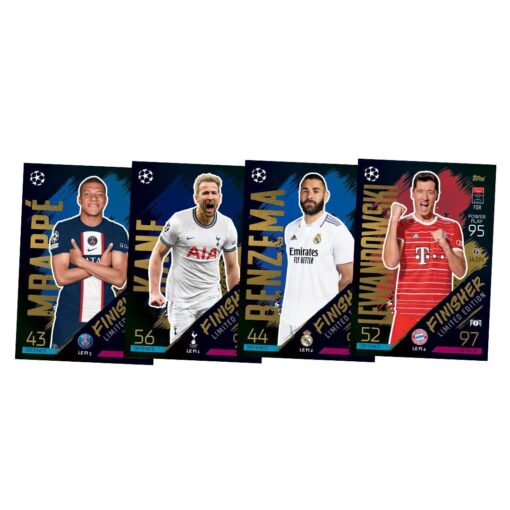 Topps Match Attax 2022-23, Blue Burst Mega Pack with Exclusive Neon Erling Haaland Card - Image 4