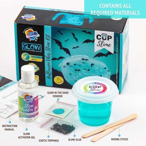 Diy Science Glow Vibes Slime