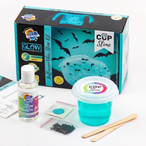 halloween Diy Science Glow Vibes Slime
